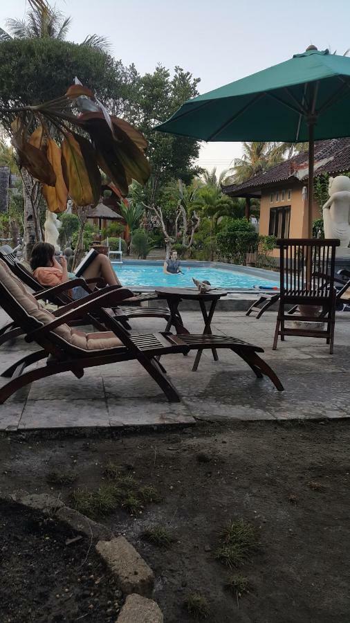 Jepun Bungalows Gili Meno Exterior foto